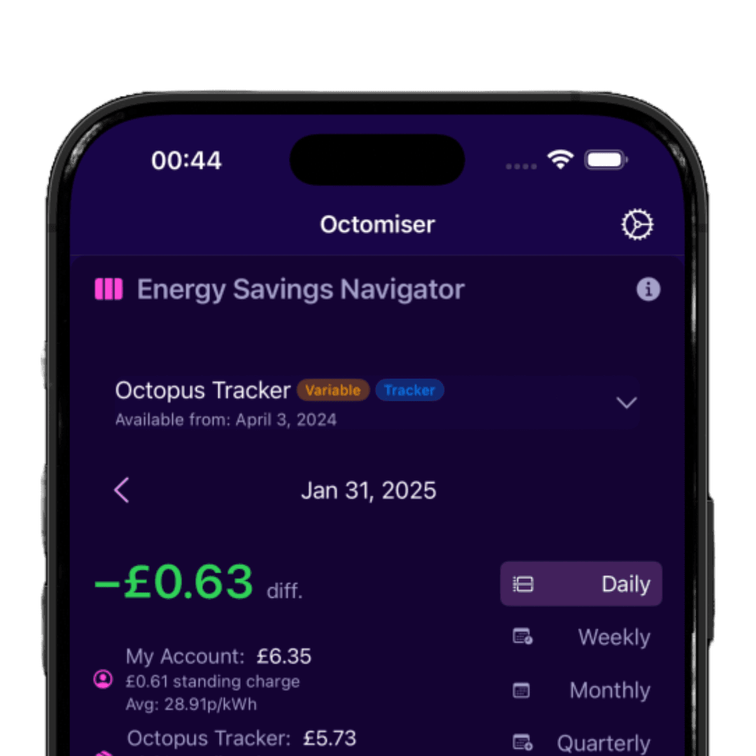 Savings Navigator screenshot